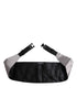 Dolce & Gabbana Gray Men 100% Silk Belt Wide Waist Cummerbund